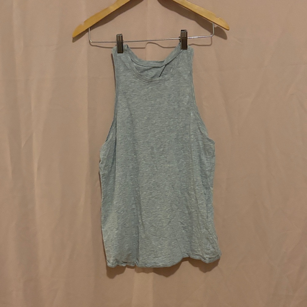 lululemon athletica Light Gray Muscle Tee